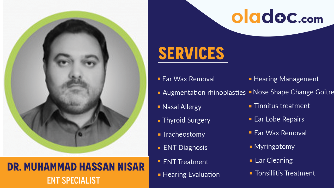 Services  provided by Dr. Mohib Ullah